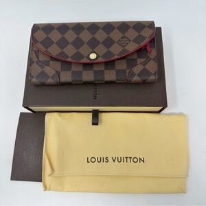 Louis Vuitton Damien Ebene Cassia Wallet